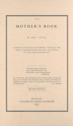 Beispielbild fr The Mother's Book 2Nd Edition zum Verkauf von Liberty Book Shop