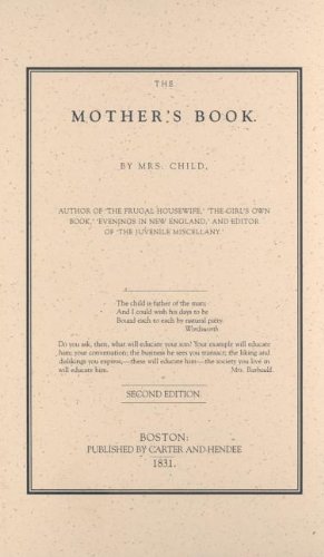 Imagen de archivo de Mother's Book (Applewood Books) a la venta por Jenson Books Inc
