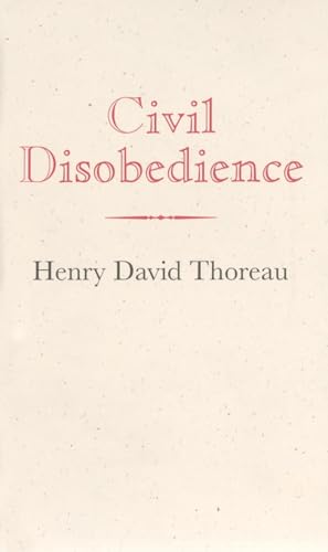 Stock image for Civil Disobedience for sale by Blackwell's