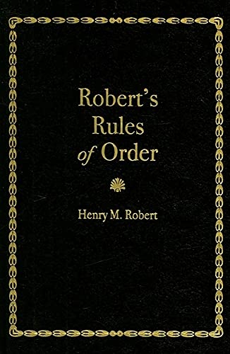 Imagen de archivo de Robert's Rules of Order (Books of American Wisdom) a la venta por HPB-Ruby