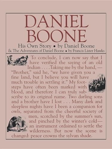 9781557094261: Daniel Boone: His Own Story (Applewood Books)