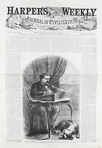 Stock image for Harper's Weekly June 22, 1861 (Miscellaneous Print) for sale by BargainBookStores