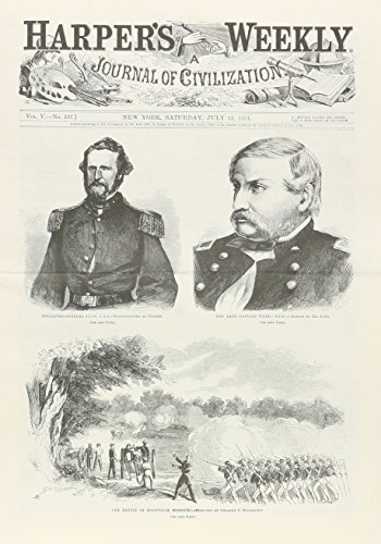 9781557096357: Harper's Weekly July 13, 1861