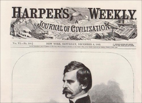 Stock image for Harper's Weekly December 6, 1862 (Miscellaneous Print) for sale by BargainBookStores