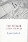 9781557132918: The Book of Who are Was (New American Poetry Series)