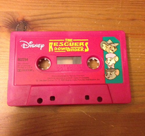 9781557231536: The Rescuers Down Under/Disney/Book and Cassette