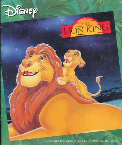 Beispielbild fr The Lion King (Read Along) (Book and Tape) zum Verkauf von Wonder Book