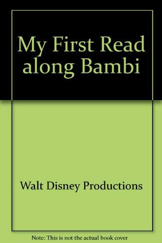 My First Read along Bambi (9781557237491) by Walt Disney Company; Tape Csdisn 60261