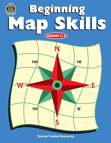 9781557341679: Beginning Map Skills, Grades 2-4
