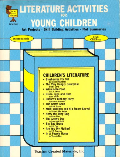 Literature Activities for Young Children (Workbook) (9781557343017) by Sullivan, Dianna