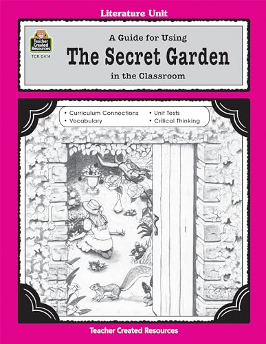 Beispielbild fr A Guide for Using the Secret Garden in the Classroom zum Verkauf von ThriftBooks-Atlanta