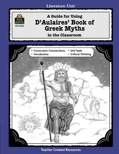Beispielbild fr D 'Aulaires' Book of Greek Myths zum Verkauf von Better World Books