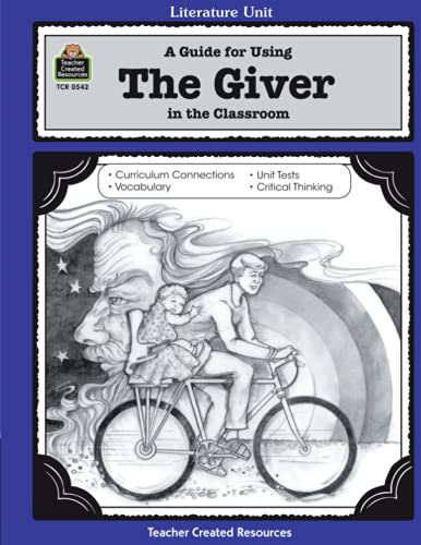 Imagen de archivo de A Guide for Using The Giver in a la venta por SecondSale