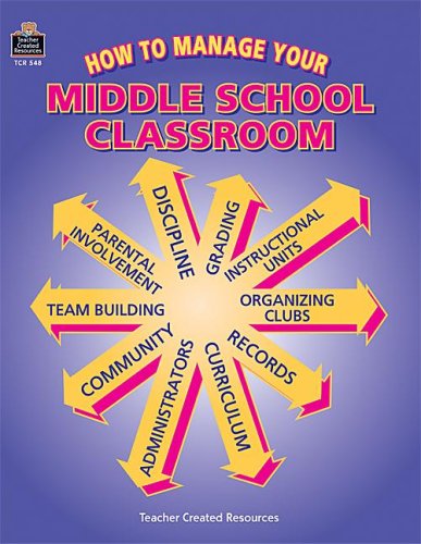 Stock image for How to Manage Your Middle School Classroom for sale by Better World Books: West