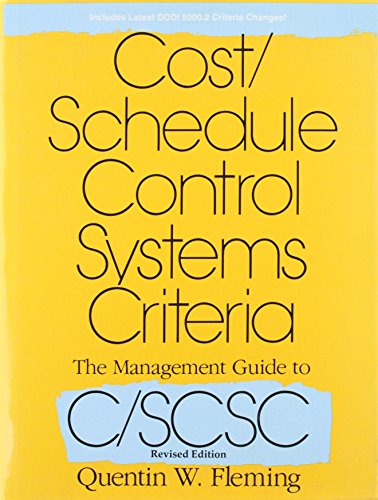Stock image for Cost Schedule Control for sale by ThriftBooks-Atlanta