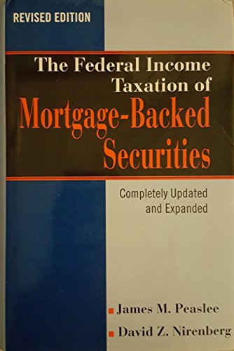 Stock image for The Federal Income Taxation of Mortgage-Backed Securities for sale by Mispah books
