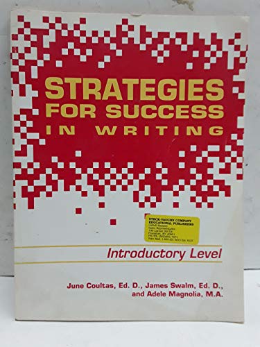 Beispielbild fr Strategies for Sucess in Writing (Introductory Level) zum Verkauf von BookHolders