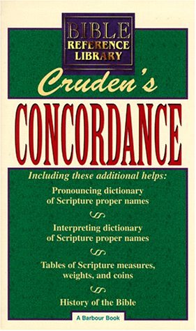 Bible Reference Library: Cruden's Concordance
