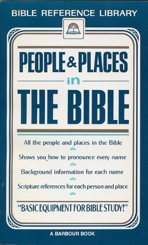 9781557480309: People and Places in the Bible