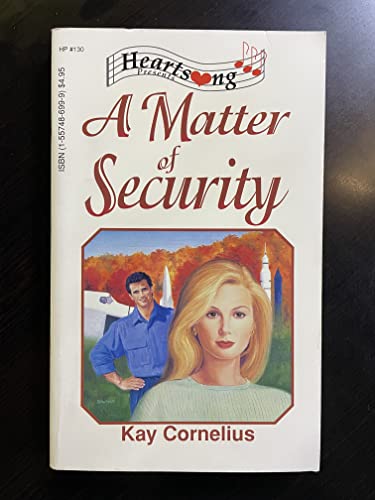 Stock image for A Matter of Security (Dixie Hearts Series #1) (Heartsong Presents #130) for sale by ThriftBooks-Dallas