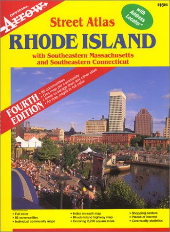 9781557510723: Official Arrow Street Atlas Rhode Island/South East Massachusetts and Connecticut