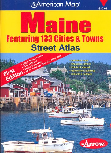 Stock image for Maine Cities & Towns Atlas for sale by Ergodebooks