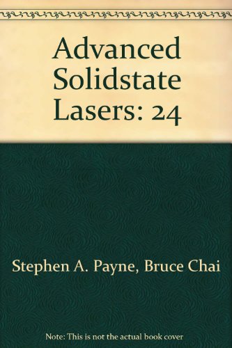 Stock image for Advanced Solidstate Lasers: 24 for sale by Phatpocket Limited