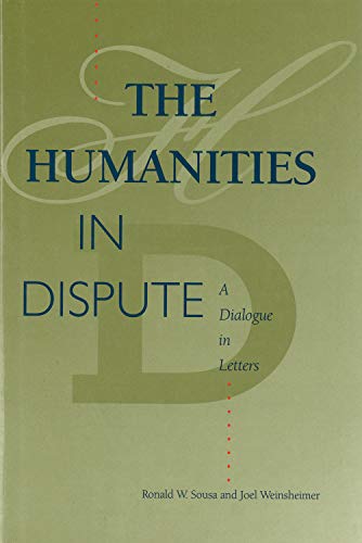 Beispielbild fr Humanities in Dispute: A Dialogue in Letters zum Verkauf von Book House in Dinkytown, IOBA