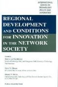9781557533555: Regional Development and Conditions for Innovation in the Network Society