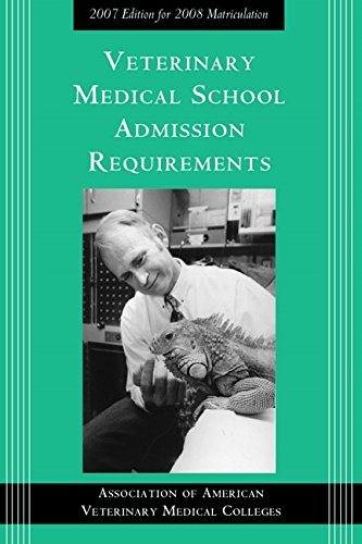 Stock image for Veterinary Medical School Admission Requirements: 2008 Edition for 2009 Matriculation (Veterinary Medical School Admission Requirements in the United States and Canada) for sale by HPB-Red