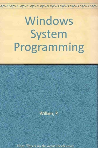Beispielbild fr Windows System Programming zum Verkauf von BooksRun
