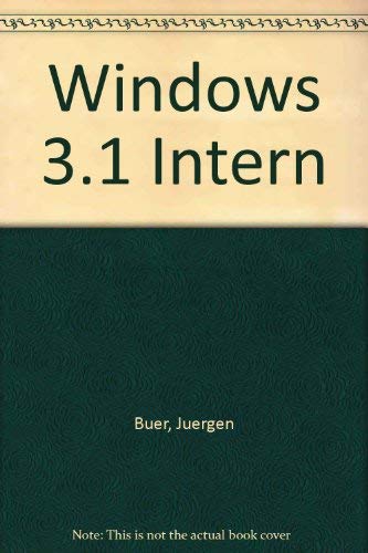 Stock image for Windows 3.1 Intern/Book and Disk for sale by HPB-Red