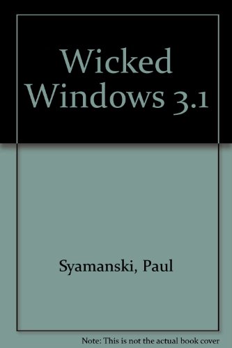 Stock image for Wicked Windows/Book and Disk for sale by HPB Inc.
