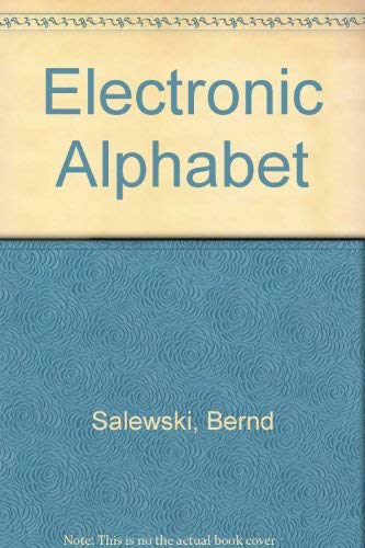 Imagen de archivo de Electronic Alphabet/Book and Cd-Rom a la venta por HPB-Red