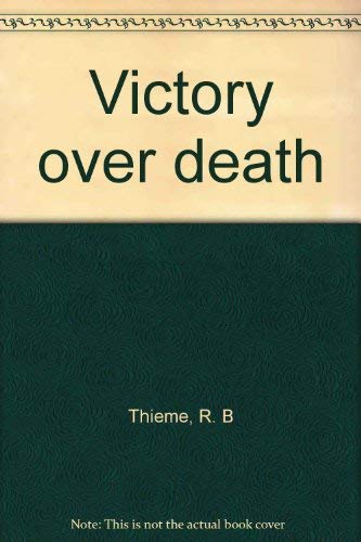 Beispielbild fr Victory over death zum Verkauf von Wonder Book