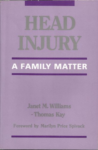 Imagen de archivo de Head Injury: A Family Matter a la venta por Bingo Used Books