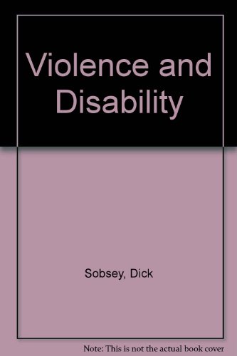 Imagen de archivo de Violence and Disability: An Annotated Bibliography a la venta por Irish Booksellers