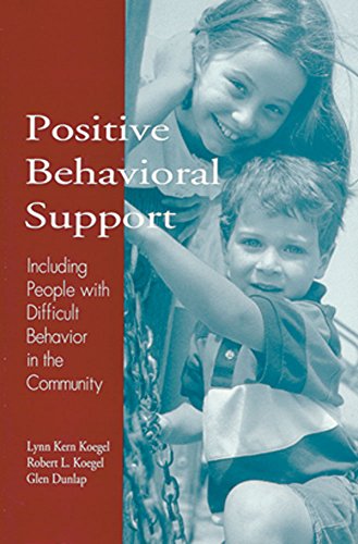 Beispielbild fr Positive Behavioral Support: Including People with Difficult Behavior in the Community zum Verkauf von More Than Words