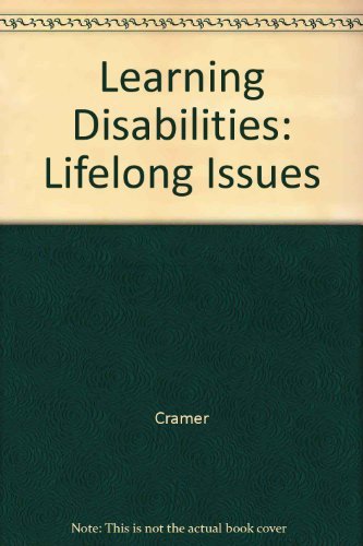 Imagen de archivo de Learning Disabilities: Lifelong Issues a la venta por Wonder Book