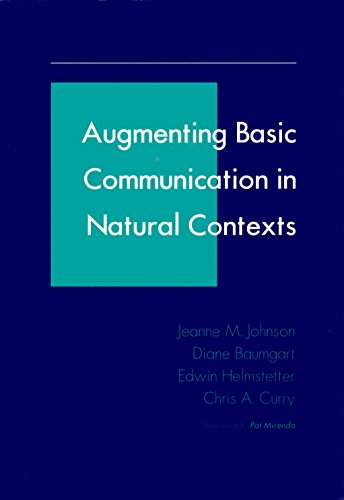 Imagen de archivo de Augmenting Basic Communication in Natural Contexts a la venta por The Unskoolbookshop