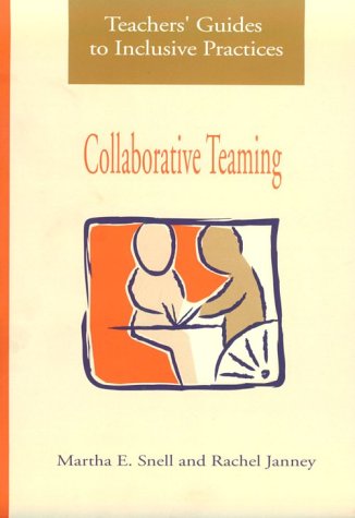 Beispielbild fr Teacher's Guide to Inclusive Practices: Collaborative Teaming zum Verkauf von Bookmonger.Ltd