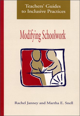 Stock image for Modifying Schoolwork for sale by Better World Books