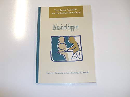 Stock image for Behavorial Support for sale by Better World Books