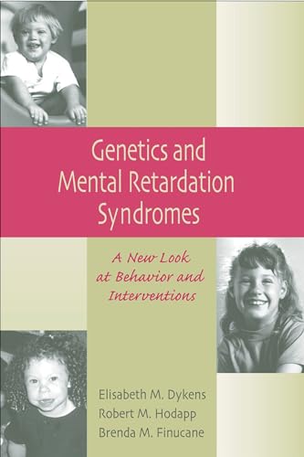 Beispielbild fr Genetics and Mental Retardation Syndromes: A New Look at Behavior and Interventions zum Verkauf von SecondSale