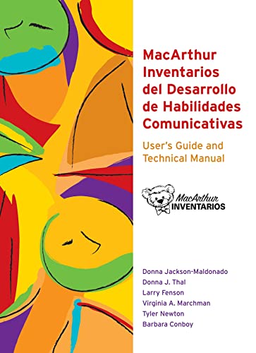 Beispielbild fr MacArthur Inventarios Del Desarrollo de Habilidades Comunicativas (Inventarios) Users Guide and Technical Manual zum Verkauf von Solr Books