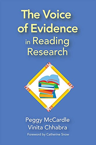 Beispielbild fr Voice of Evidence in Reading Research. zum Verkauf von Grendel Books, ABAA/ILAB