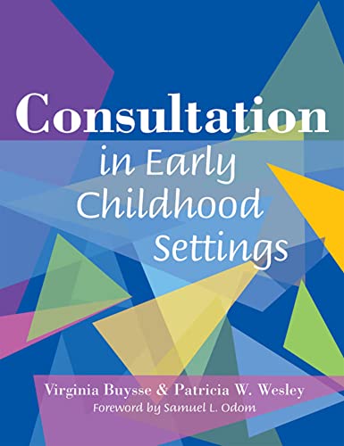 Stock image for Consultation in Early Childhood Settings for sale by New Legacy Books