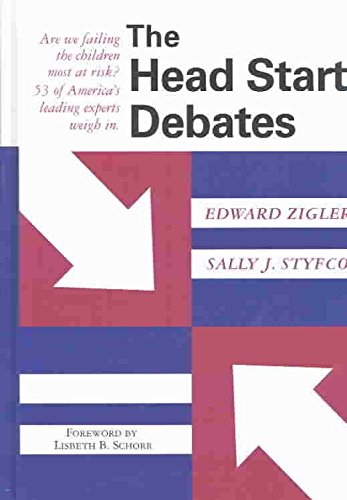 Beispielbild fr The Head Start Debates zum Verkauf von AwesomeBooks