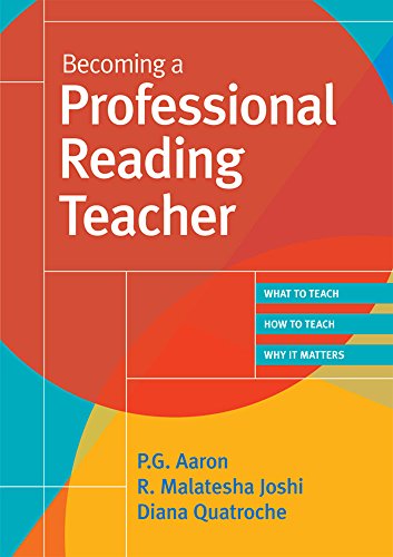 9781557668295: Becoming a Professional Reading Teacher