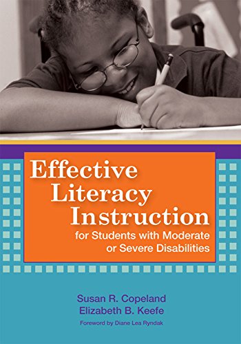 Beispielbild fr Effective Literacy Instruction for Students with Moderate or Severe Disabilities zum Verkauf von SecondSale